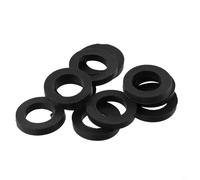 Lot de 10 rondelles en caoutchouc de 1,27 cm pour réparation de tuyau de douche et robinet - Anneaux d'étanchéité de rechange pour appareils de plomberie de salle de bain