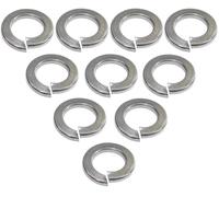 Lot de 10 Rondelles Grower frein ressort - M10 - en acier inoxidable A2 - DIN127 - Bricolage