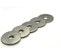 Lot de 10 rondelles M8 x 32 mm x 2 mm d'épaisseur en acier inoxydable A2