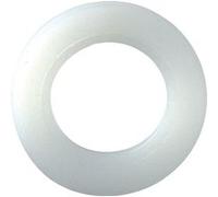 Lot de 10 rondelles nylon plastifié, H.25 x L.25 x P.3 mm G