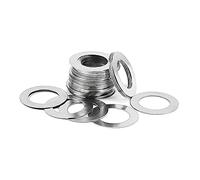 Lot de 10 rondelles plates ultra-fines - Joints en acier inoxydable M2 à M40 - DIN988 A2-70/304(M12x16mm x0.3 Mm)