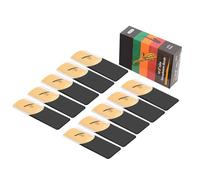 Lot de 10 roseau d'altaxophone pour Sax 2-1 - Taille de roseau 1 5 ; .0 ; 3.0 ; 3.. - 4 boutons de rembourrage de rechange