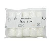 Lot de 10 rouleaux de fil prédécoupés pour la fabrication de taies d'oreiller, couvertures, tapis, couture, remplacement, projets de bricolage Duan Duan Duan - Laine brodée brodée - Monochrome
