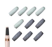 Lot de 10 rouleaux de meuleuse de rechange compatibles avec JML NuYou Pedi, têtes de rouleau de meuleuse à pieds de qualité supérieure, éliminateur professionnel de callosités pour pieds lisses et