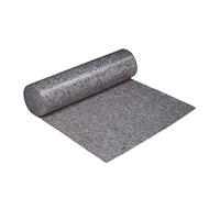 Lot de 10 Rouleaux de Non-tissé de masquage pour Peintre, 1 m x 50 m = 50 m², antidérapants, imperméables, 270 g/m², pour Peinture, déménagement, Gris