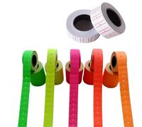Lot de 10 rouleaux de papier coloré pour étiquettes autocollantes MX-5500