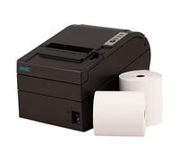 Lot de 10 rouleaux de papier thermique pour caisses EPOS Epson, Star, Samsung, Bixolon POS 80 mm x 80 mm x 12,7 mm