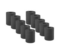 Lot de 10 rouleaux de papier toilette coloré, 4 plis, pâte de bois vierge, doux, résistant