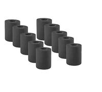 Lot de 10 Rouleaux de Papier Toilette Noir, 4 Plis, Coloré