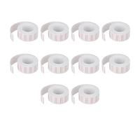 Lot de 10 rouleaux d'étiquettes en papier pour marquage de vêtements, accessoires adhésifs pour la gestion des stocks et du commerce de détail