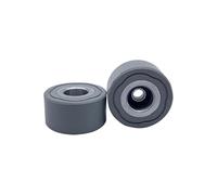 Lot de 10 rouleaux en caoutchouc for presse de transport, 48 x 8 x 25 mm, for plaqueuse de chants SCM(48x8x25mm A)