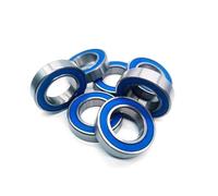 Lot de 10 roulements à billes 6903RS 17 x 30 7 mm ABEC-7 for voiture électrique RC et camion, 6903 RS 2RS, bleus scellés