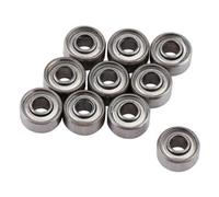 Lot de 10 roulements à billes, 693ZZ, miniatures scellés blindés, roue 3 x 8 4 mm, skateboard, gorge profonde for Inline, Roller Blade, Rollerskate, Skateboard