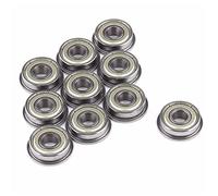 Lot de 10 roulements à billes à gorge profonde F608ZZ F686ZZ F688ZZ for imprimantes, moteurs et outils électriques - Roulements miniatures à bride blindée(F688ZZ)