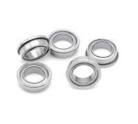 Lot de 10 roulements à billes bride FR168ZZ 6,35 x 9,525 3,175 mm ABEC-7 pouces FR168 Z ZZ