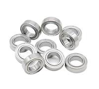 Lot de 10 roulements à billes for perceuse à ongles MR137ZZ 1370 7 x 13 x 4 mm, roulements ABEC-9 for pièce à main robuste
