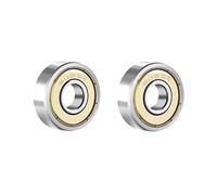 Lot de 10 roulements à billes miniatures à gorge profonde 608 ZZ/RS, 8 x 22 x 7 mm, double blindage en métal, pour skateboards, Fidget Spinners, durables,10 pièces 608ZZ,8x22x7mm