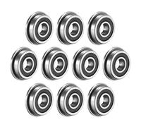 Lot de 10 roulements à billes miniatures à gorge profonde F623 F686 F688 F689 F695 F696 F698-2RS, 5 x 13 x 4 mm, à bride(F688-2RS 8x16x5mm,10PCS_ABEC-1)