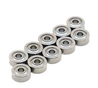 Lot de 10 roulements à billes miniatures ABEC-7 3 x 6 2,5 mm MR63ZZ L-630ZZ WA673ZZA for modèle réduit d'hélicoptère et voiture