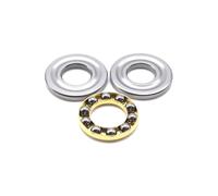 Lot de 10 roulements à billes miniatures F9-20M, 9 x 20 x 7 mm, ABEC-7, butée axiale F9-20M, avec chemin de roulement rainuré