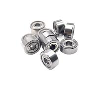 Lot de 10 roulements à billes miniatures MR93ZZ 3 x 9 x 4 mm ABEC-7 R-930ZZ Y04 MR93Z