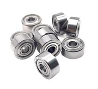 Lot de 10 roulements à billes miniatures MR93ZZ 3 x 9 x 4 mm ABEC-7 R-930ZZ Y04 MR93Z
