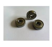 Lot de 10 roulements à billes MR62ZZ R-620ZZ 2 x 6 x 2,5 mm à rainure profonde
