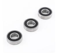 Lot de 10 roulements à billes scellés en métal, 3,175 x 9,525,967 mm, 4,762 12,7,978, 6,67, 8(R10-2RS)