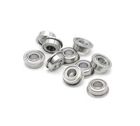 Lot de 10 roulements à bride MF115ZZ ABEC-7 5 x 11 x 4 mm
