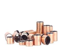 Lot de 10 roulements à manchon en cuivre composite SF-1 sans huile, autolubrifiants, diamètre intérieur 3 4 5 6 7 8 9 mm, petite bague(8x10x6mm)