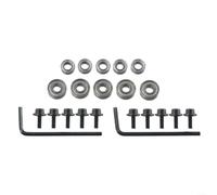 Lot de 10 roulements de fraises de défonceuse conçus avec précision pour une utilisation à haut régime