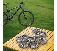 Lot de 10 roulements de rechange pour pédalier de vélo - Moyeu avant et arrière - Matériau en acier