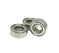 Lot de 10 roulements en céramique ABEC7 S686ZZ 6 x 13 x 5 S686C ZZ, roulements hybrides en céramique 6 x 13 x 5, roulements à billes 686ZZ(S6700C-ZZ 10x15x4mm)