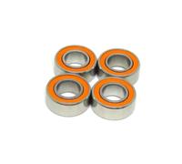 Lot de 10 roulements en céramique hybrides ABEC7 SMR85 2RS 5 x 8 x 2,5 MR85RS SMR85C 2OS 5 x 8 x 2,5, roulements à bobine sèche L850(SMR104C-2OS 4x10x4mm)