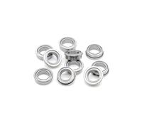 Lot De 10 Roulements for Billes Blindés FR168ZZ 6,35 X 9,525 3,175 Mm ABEC-7, Série Pouces, 1/4 3/8 1/8, Mini-roulement for for Bride