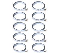Lot de 10 rubans à mesurer de 1 m/2 m de long, résistants à l'usure pour une mesure précise, amélioration de la maison, ruban à mesurer rétractable pour couture