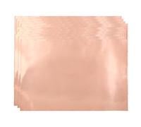 Lot de 10 rubans adhésifs forts en feuille de cuivre, ruban de blindage EMI conducteur simple face pour guitare, large application dans les transformateurs, les écrans, les (30 cm * 20 cm)