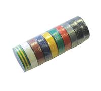 Lot de 10 rubans adhésifs ISOTAPE électricien 15mmx10m - EUROCEL - 015543148