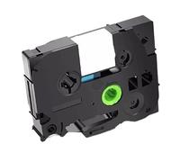 Lot de 10 rubans adhésifs résistants for étiquettes (9/12/18 mm), compatibles avec les imprimantes Brother TZ TZe-S231 S631 (noir sur blanc/jaune)(10PK Black on Clear,9mm)