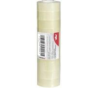 Lot de 10 rubans adhésifs transparents 33m x 19mm Sign G