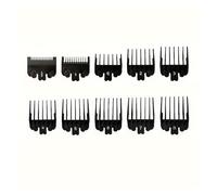 Lot De 10 Sabots De Coupe Noirs En Plastique For Tondeuse À Cheveux, Guide De Coupe De Rechange For Outils De Coiffure De Salon, Réparation Et Remplacement(10pcs black)