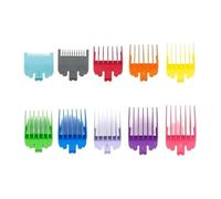 Lot De 10 Sabots De Guidage Professionnels For Tondeuse À Cheveux, 1,5-25 Mm, Universels.(10pcs Colorful)