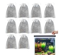 Lot de 10 sachets de feuilles de Betta pour aquariums - Feuilles de catappa pour aquariums - Feuilles d'amande naturelles pour le traitement de l'eau
