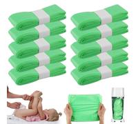 Lot de 10 sacs à couches de 5 m - Résistants aux odeurs - En plastique - Pour bébé - Avec cassette de recharge Litter Locker - Anti-odeur