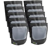 Lot de 10 sacs à ferme, réutilisables, 20 x 30 cm, avec contrôle de l'humidité intégré (58-62 %), sacs étanches à l'air pour fermenter, stocker et stocker des herbes