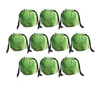 Lot de 10 sacs à friandises en velours avec cordon de serrage pour | Sacs cadeaux à ouverture rapide pour fête, fête de classe, intérieur et extérieur, école, trajet de rôle