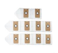 Lot de 10 sacs à poussière 4/10 pour aspirateur robot Ultenic MC1 pour améliorer les performances avec des remplacements réguliers