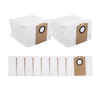 Lot de 10 sacs à poussière à vidange automatique pour aspirateur robot T20 Pro 99,97 % rétention des particules fines non tissés