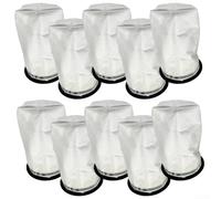 Lot de 10 sacs à poussière compatibles avec Henry Quick pour Numatic NQ100 Hen100 HET100, filtre en microfibre 3 couches, nettoyage haute efficacité