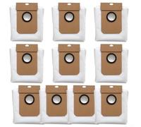 Lot de 10 sacs à poussière compatibles avec MiWhole M9 Pro Max - Filtration 5 couches en tissu non tissé - Pièces de rechange blanches